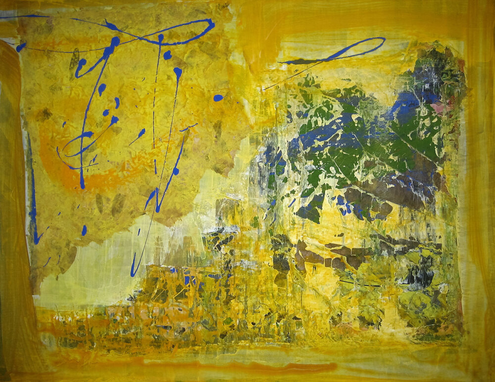 Abstrakt, Gabriele Zimmerly; Malerein Ausstellung im Gallerturm, Gesellschaft der Kunstfreunde Überlingen